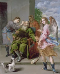 Tobias stellt das Augenlicht seines Vaters wieder her, 1652